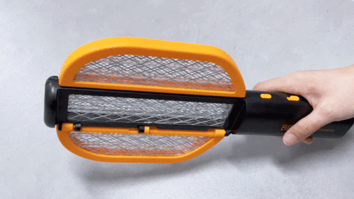 智能電蚊拍 折疊設計、滅蚊燈模式與消毒功能的全能防護